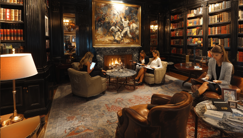 The Museum Library reading room